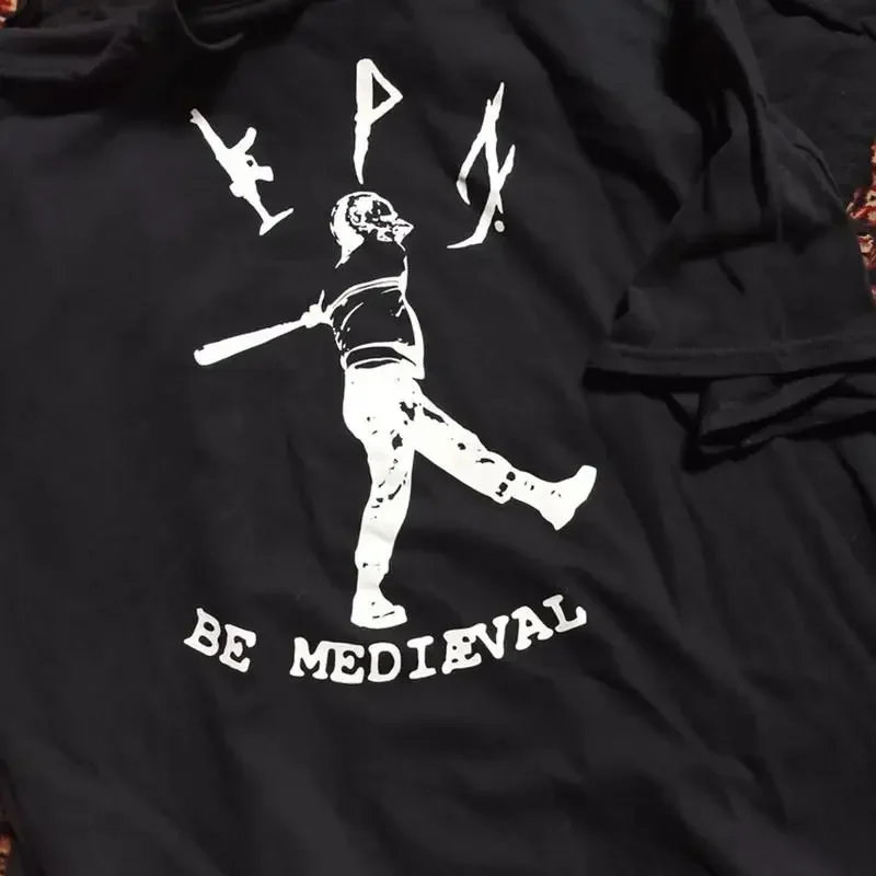 T-shirt unisexe à manches courtes du groupe Peste Noire Be Mediæval, du S au 5XL HP25