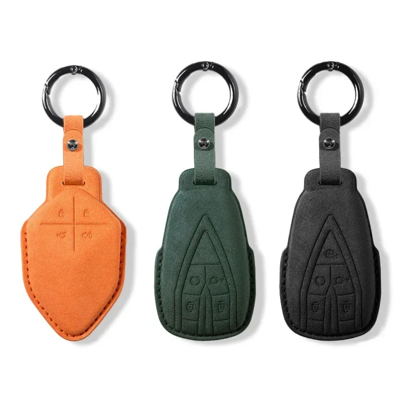 

Car Key Case Cover Fob For Changan CS35PLUS CS35 Plus CS55 PLUS CS75 PLUS Eado UNI-T UNI K Oushang X5 X7 EV 2019-2022