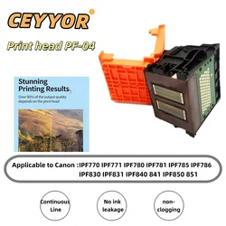Printhead PF-04 PF04 Print Head for Canon IPF770 IPF771 IPF780 IPF781 IPF785 IPF786 IPF830 IPF831 IPF840 841 IPF850 851 Plott