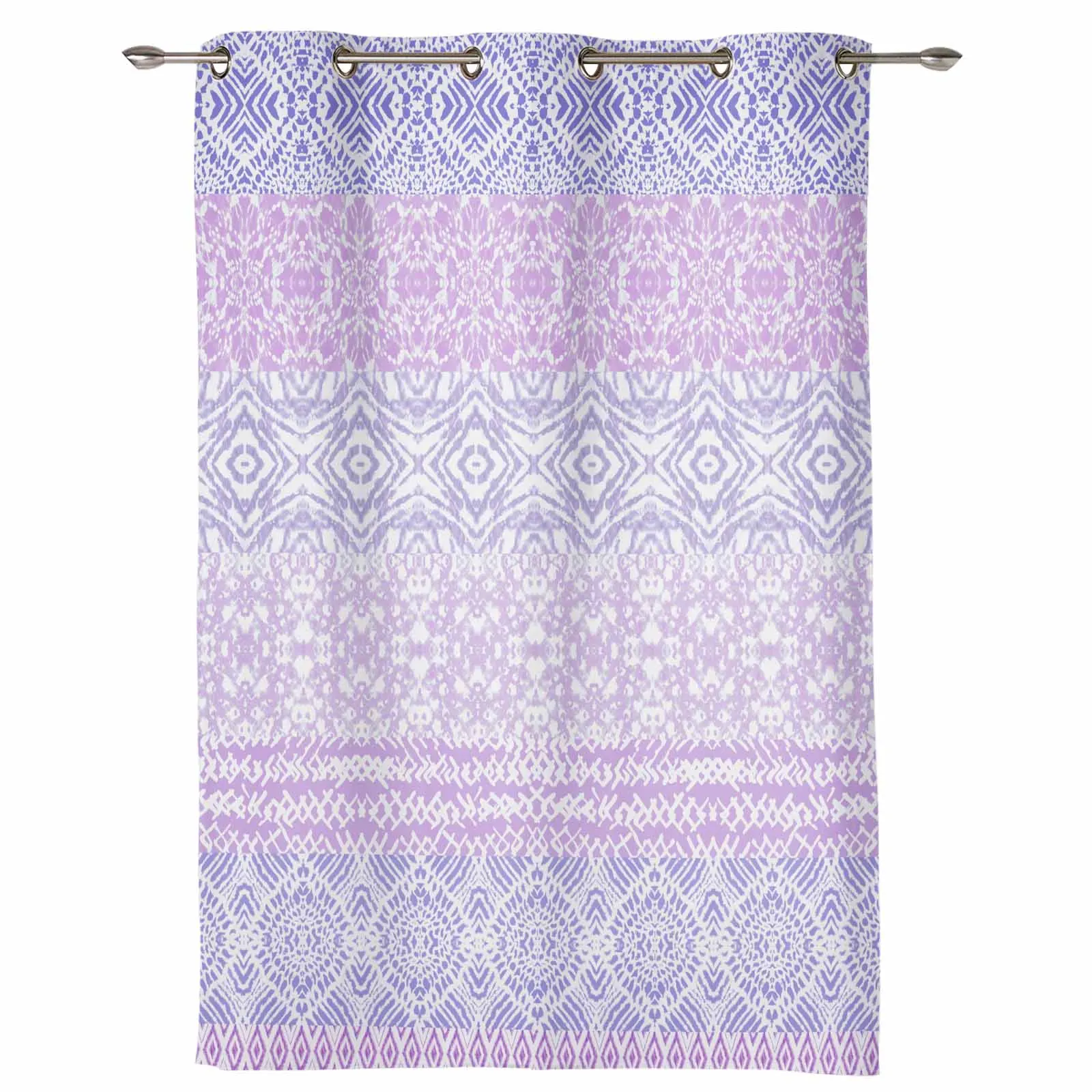 Hand Drawn Bohemian Wax Printing Outdoor Curtain For Garden Patio Drapes Bedroom Living Room Kitchen Bathroom Window Curtain