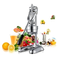 Stainless Steel Manual Lemon Orange Pomegranate Fruit Juice Extractor Hand Press Citrus Squeezer Fruit Juicer Pressing