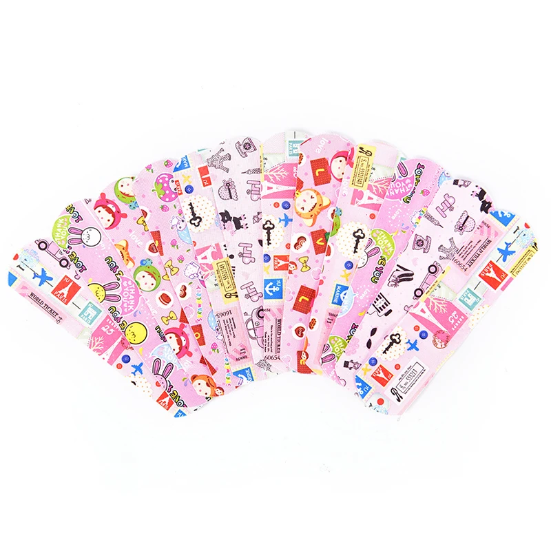 50PCs Variety Decor Patterns Bandages Cute Cartoon Band Aid