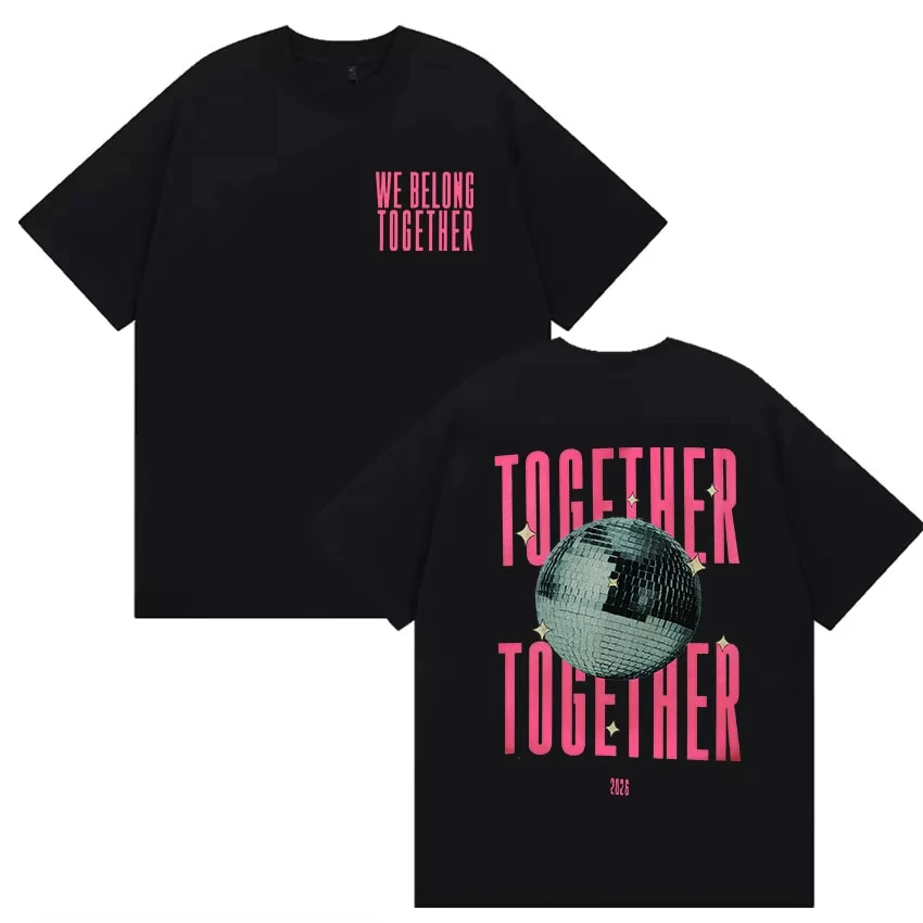Harry Styles We Belong Together T-shirts pour hommes et femmes, T-shirt Vintage de haute qualité, T-shirt d'été en coton à manches courtes