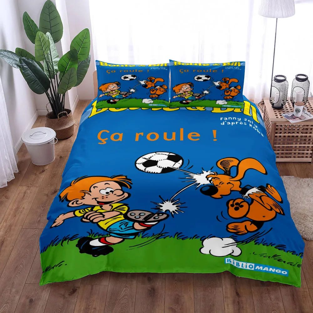 Boule N Bill Set copripiumino per bambini King Queen Double Twin Set di biancheria da letto singolo