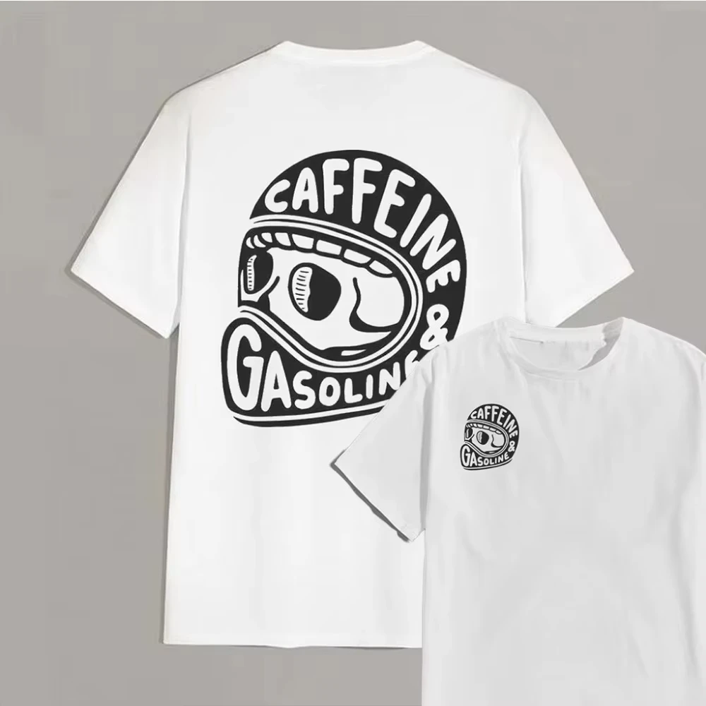 2026 Latest Original Pattern Printed Cotton T-shirt Men's Summer Casual Top Short Sleeve Classic Fashion Crew-neck T-shirt