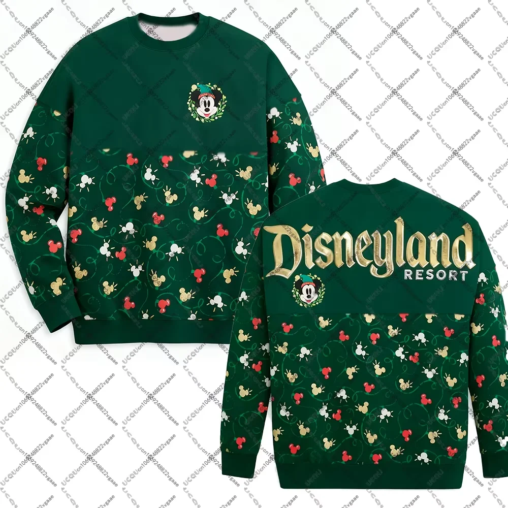 الخريف الشتاء الفتيات الاطفال المحملة Y2k حفلة أفضل هدية تي شيرت ميكي ماوس 70th البلوز البلوز المرأة هوديي تأثيري عيد الميلاد جديد #3