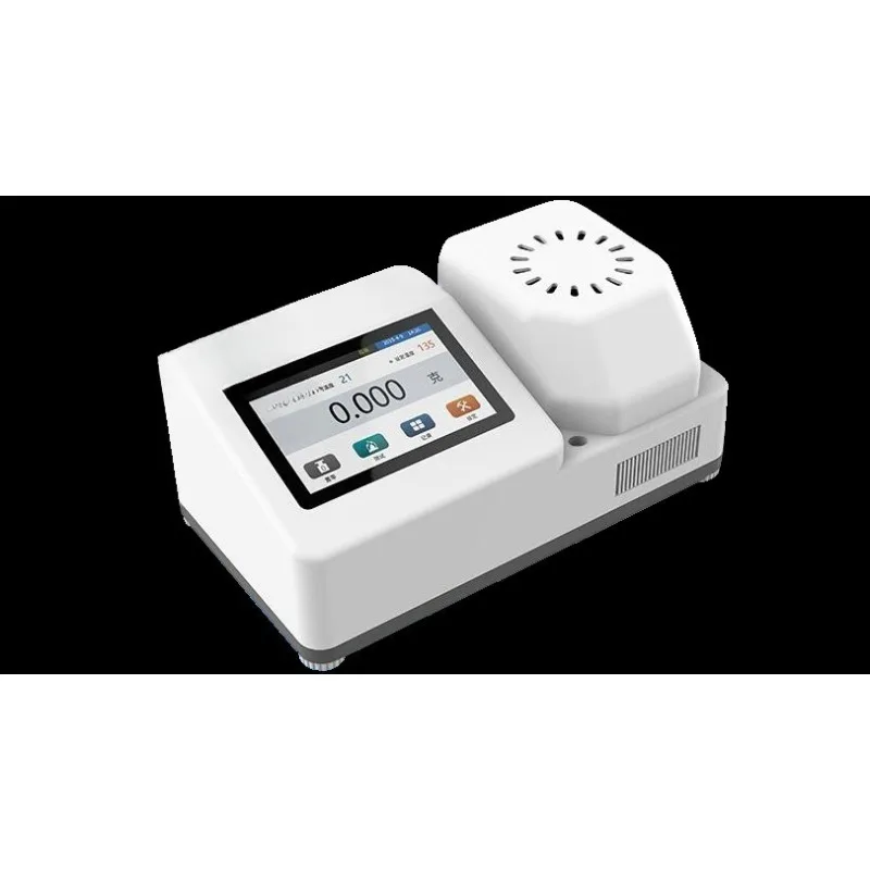 محلل الجبس ثلاثي الطور، مقياس الرطوبة لاختبار نقاء محتوى الجبس