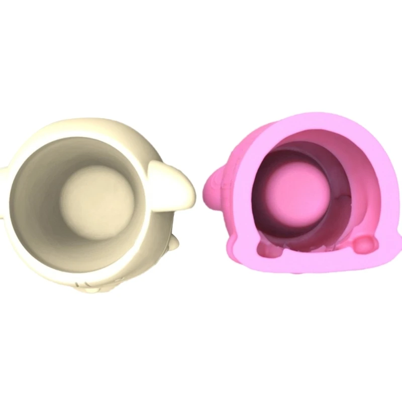 Silikonowa forma do kwiatów Sadzarka do sukulentów Forma betonowa Mały pies Doniczka Żywica epoksydowa Forma DIY Obsadka do pióra Wystrój domu