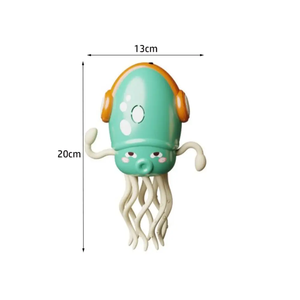 Auto-sensing Obstakel vermijden Dansen Octopus Speelgoed Lichte muziek Cartoon Elektronische dansende inktvis Achtklauw Draaien