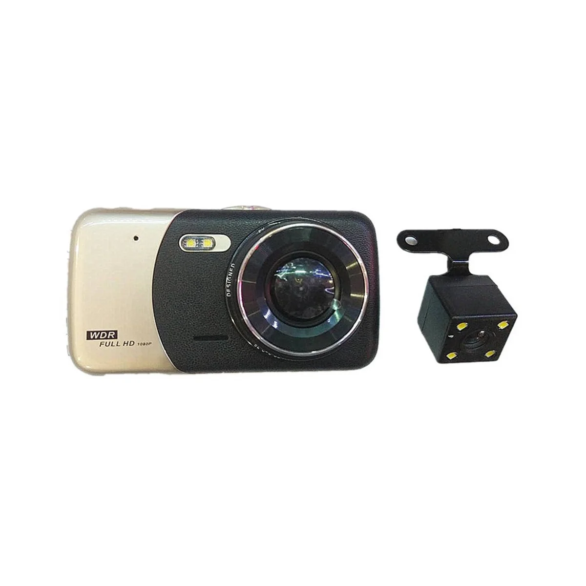 

Car DVR 4Inch Dual Lens Car Camera DVR Camcorder Full HD 1080P Night Vision Dash Cam Parking Recorder Video