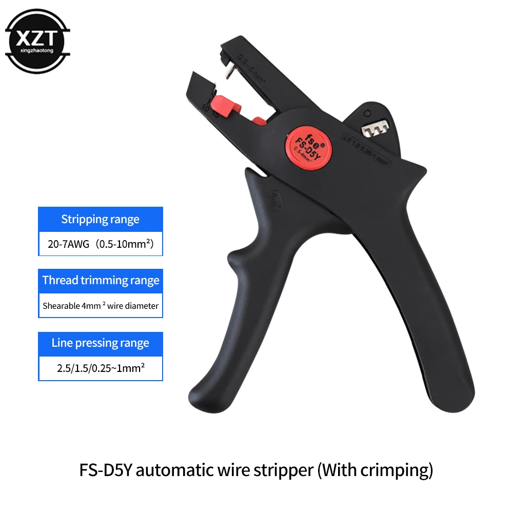 Multi-function Wire Stripper Tool Stripping Pliers Automatic Cutter Cable Scissors D5 Multitool Adjustable Precision