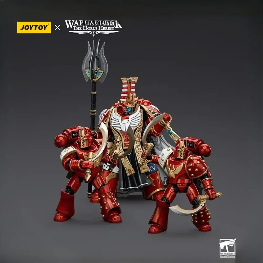 W MAGAZYNIE] JOYTOY Figurki akcji 1/18 Warhammer 30K Tysiąc Synów Khenetai Okultystyczna Cabal Khenetai Blademaster Blade Anime Zabawka Prezent