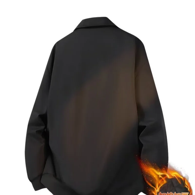 

High-end Workwear Men's Loose Trendy 2025 Spring New Arrival Versatile Casual Stylish Pilot Jacket