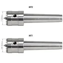 Wood Lathe Drive Center Turning Spur MT1 MT2 with Spring Loaded Point Woodturing Woodworking Wood Turning Tools Accessories