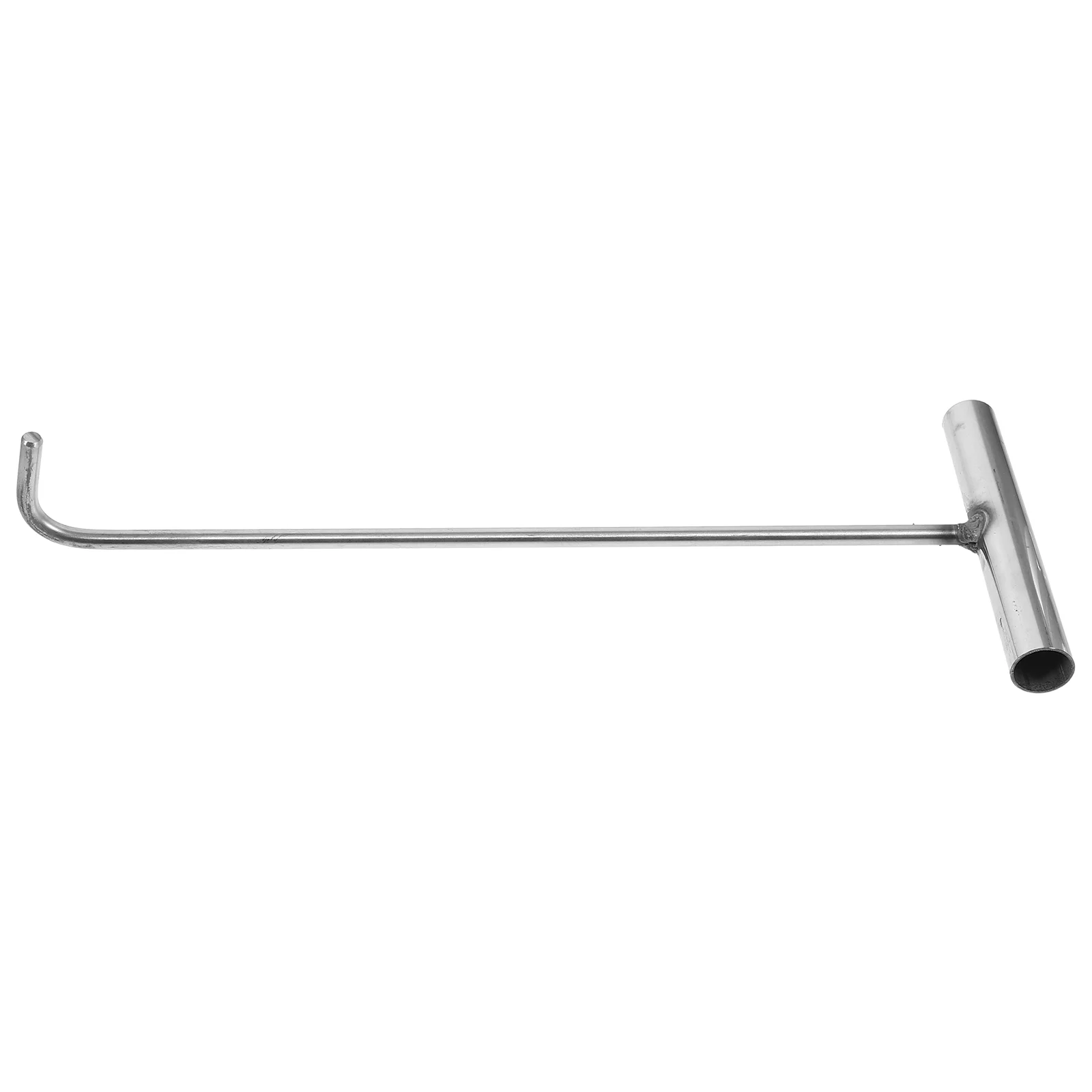 T-hook Practical Sweeper Opener Pull Manhole Lid Lift Stainless Steel Roller Shutter Door