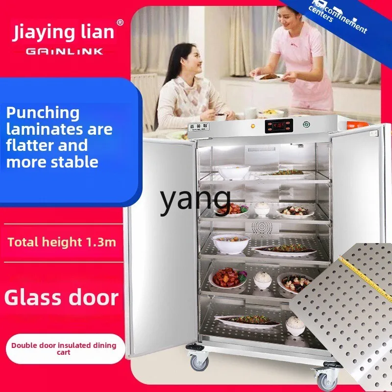 CX double-door thermal insulation food delivery car, thermal insulation food truck for banquets in nursing homes