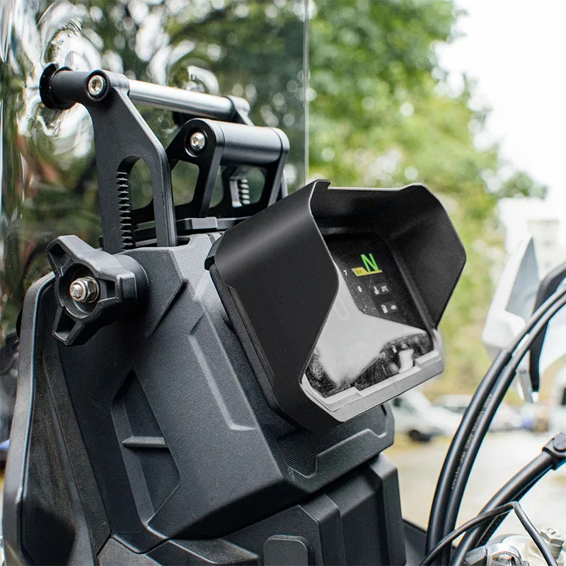 New2024 ل CFMOTO 450MT 450 MT 2025 دراجة نارية الملحقات CNC الألومنيوم حامل هاتف GPS حامل الملاحة جديد تمديد قوس