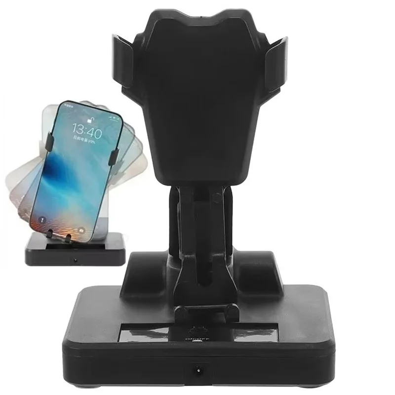 Desk Desk Walking Swing Shaker Mobile Phone Desktop Cellphone Bracket Lazy Automatic Walker For Desktop Travel Repair And Storage Kit - Aliexpress Deal