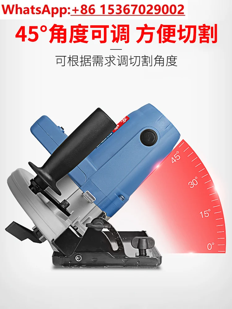 Electric Circular Saw 7 Inch 9 Inch Portable Chainsaw Woodworking Table Saw Flip Cutting Machine Circular Saw Dongcheng Power