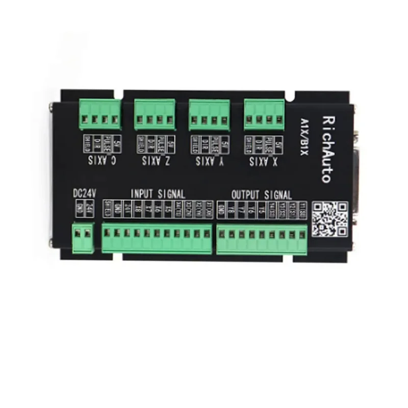 Original RichAuto DSP A11 A12 A15 A183 4 Axis USB Controller Wiring Board English Version CNC Router