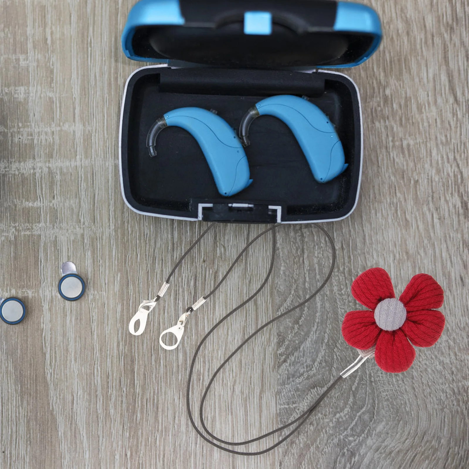 Cordão anti-perda para aparelho auditivo, portátil, leve, universal, adequado para idosos, crianças, adultos, uso diário, viagens, esportes, audição