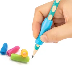 4Pcs Colorful Children Pencil Holding Practise Device for Correcting Pen Holder Postures School Student Learning Partner