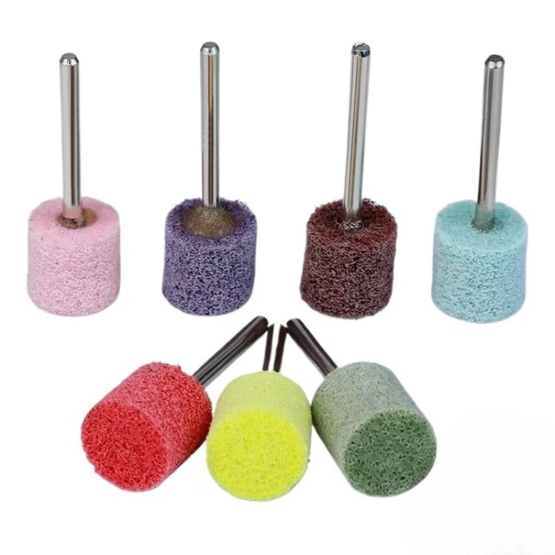 

fiber grinding head, nylon grinding head, polishing wheel, instrument repair polishing accessories with a 3mm shaft