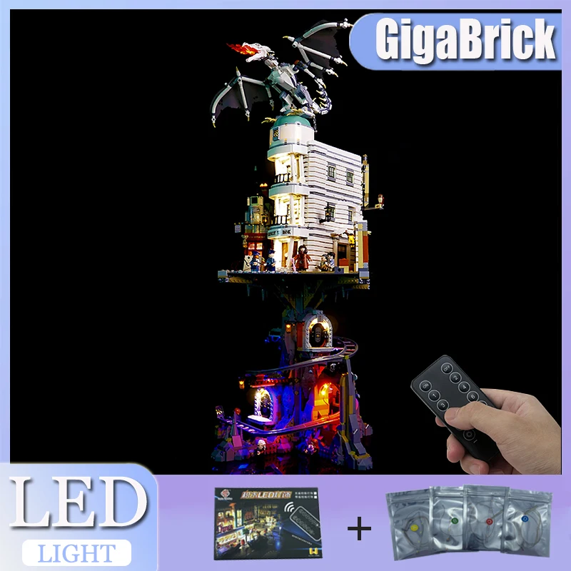 

High-End Led Light Kit For Lego 76417 (Only Led Light,Without Blocks Model) Precision Design for Perfect Fit