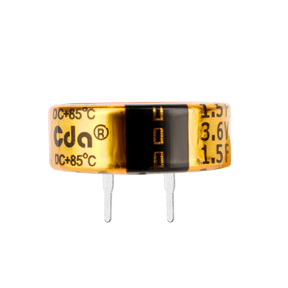 CH Super Capacitors Capacitor CDA 3.6V 1F CH3R6105CF C-Type Button Type Farrah SuperCapacitors