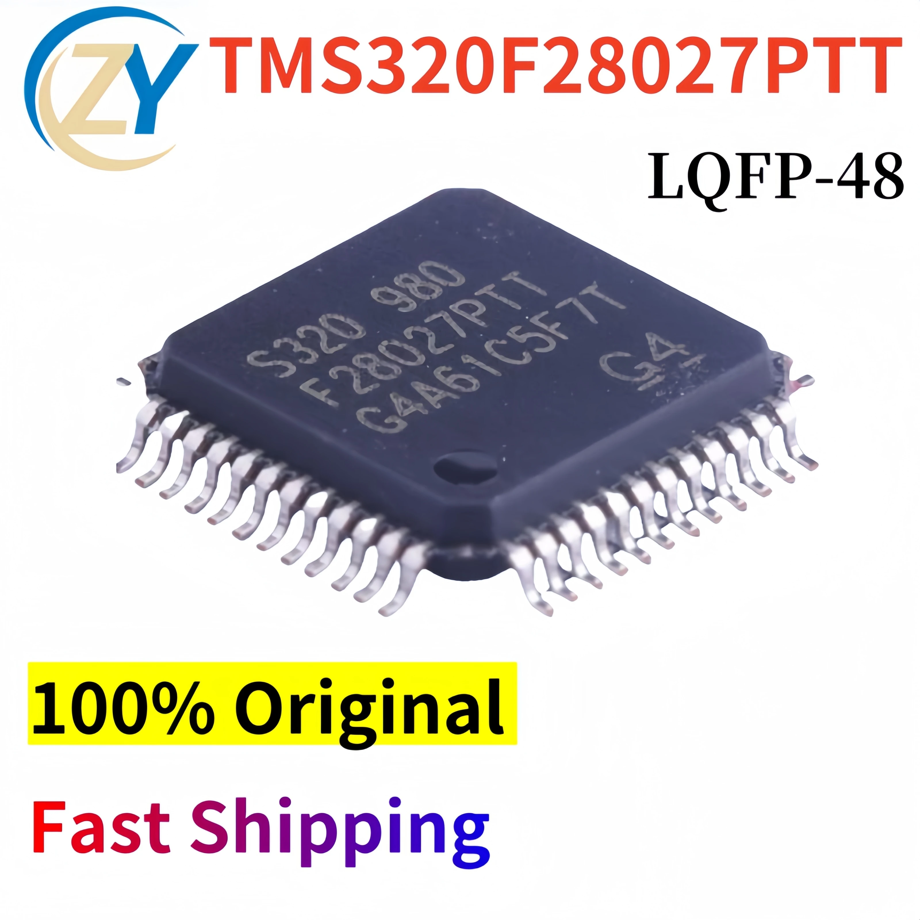 TMS320F28027PTT 32-Bit MCU TMS320F2802 LQFP-48 60MHz 100% Original New & In Stock