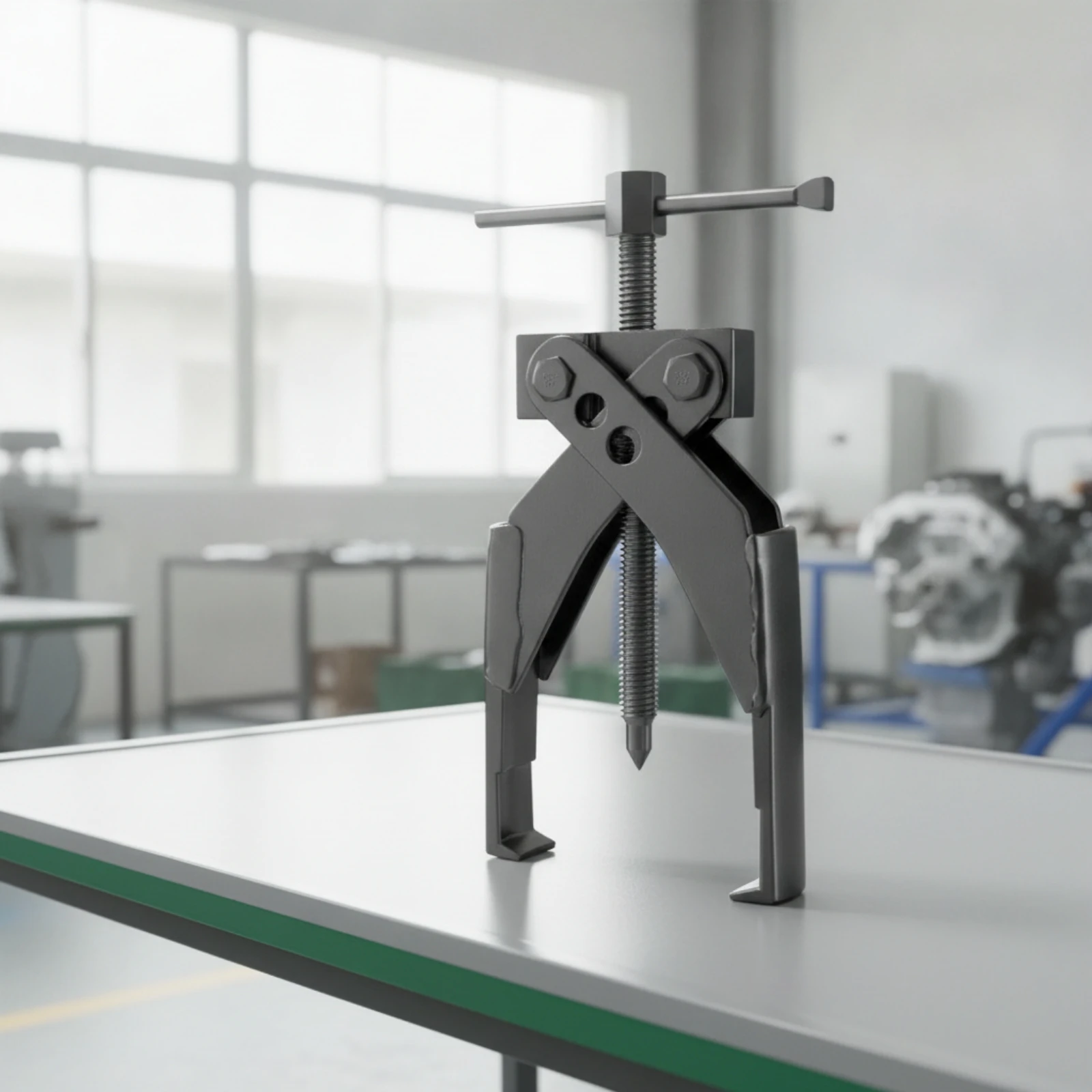 Two-Jaw Puller with T-Handle Compact Two Jaw Puller Removal Tool High-Strength Versatile for Mechanics, Workshop, Garage
