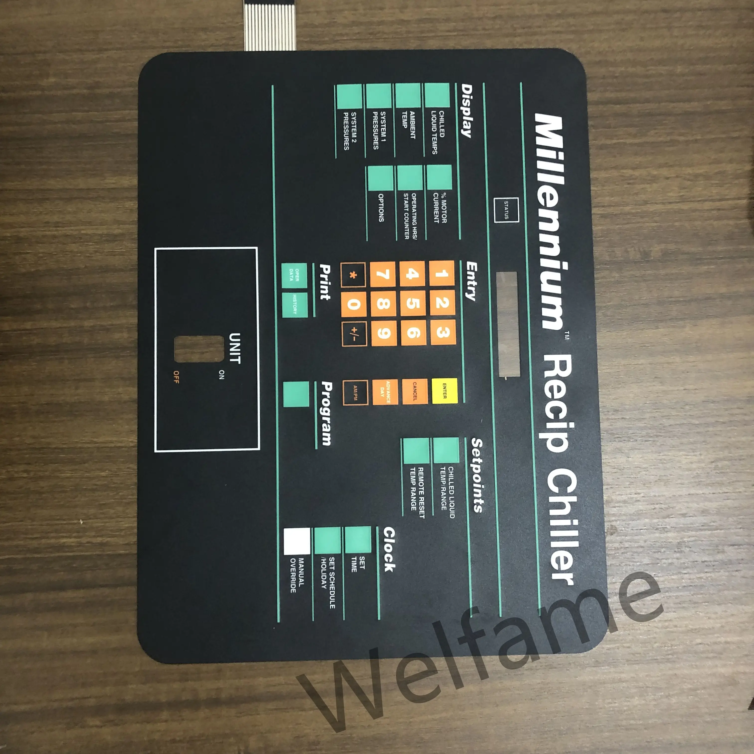 

Оптовая продажа запасных частей для кондиционирования воздуха и охлаждения, переключатель KEYPAD RECIP PANE 024 25504 000