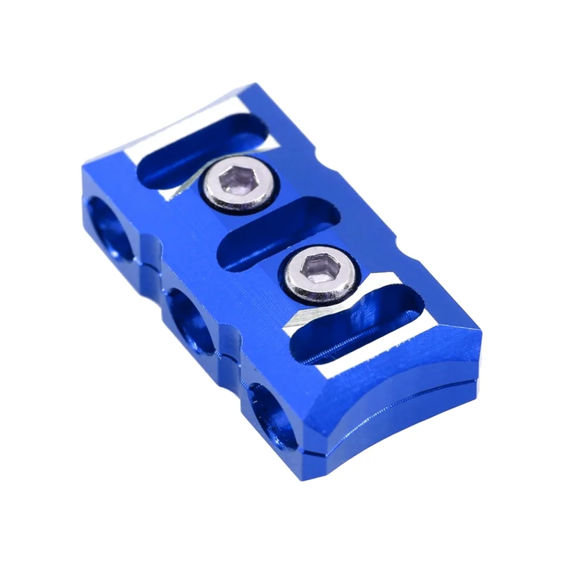 12AWG ESC Motor Cable Manager Wire Fixed Clamp Buckle Prevent Tangled Line Clip Tool for RC Model Car Boat Drone, Blue