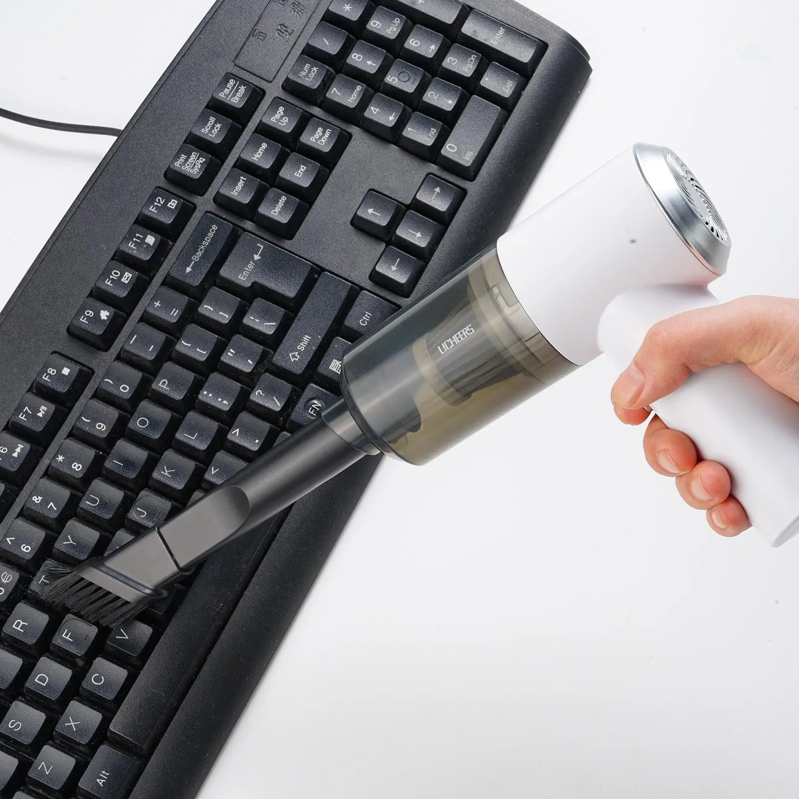 Handheld Vacuum Cleaner Wireless Duster Rechargeabl Cordless Auto Portable For Car Home Computer Keyboard Cleaner