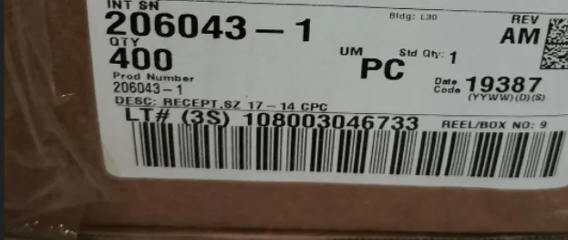 

Connectors 206043-1 housings Terminals crimp socket header original part