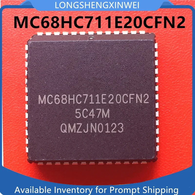 1PCS MC68HC711E20CFN2 MC68HC711E20 PLCC Original New