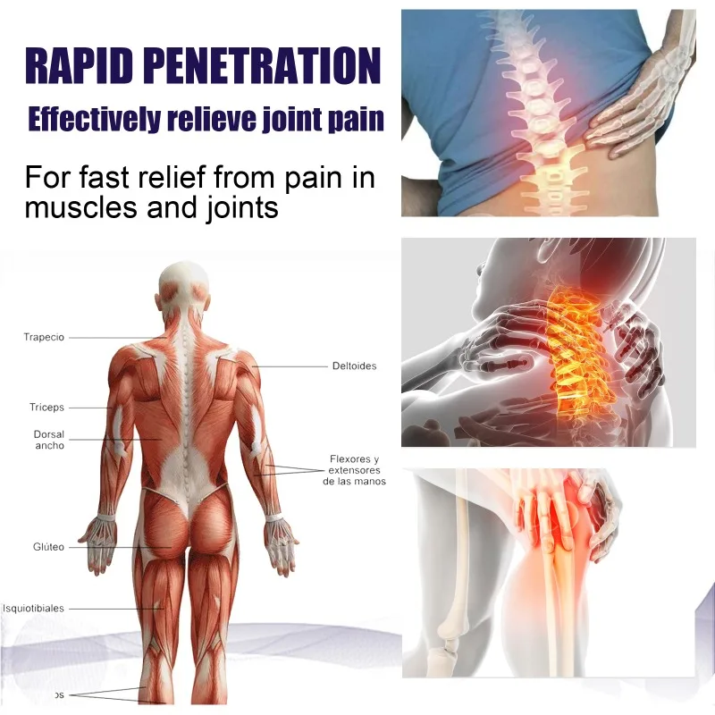 Krem przeciwbólowy na mięśnie i stawy łagodzi ból talii szyi ramię typ napięcia mięśni leczenie urazów łąkotki krem do masażu stawów