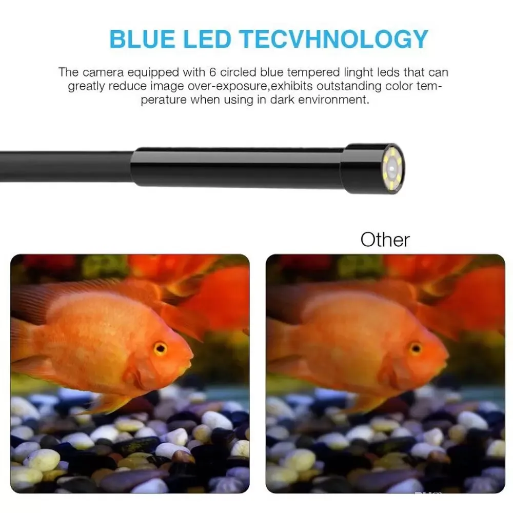 5.5 มม.2MP 1080P 3X ซูมไร้สาย WIFI กล้อง Endoscope การตรวจสอบ CMOS Borescope Otoscope กล้องจุลทรรศน์ดิจิตอล