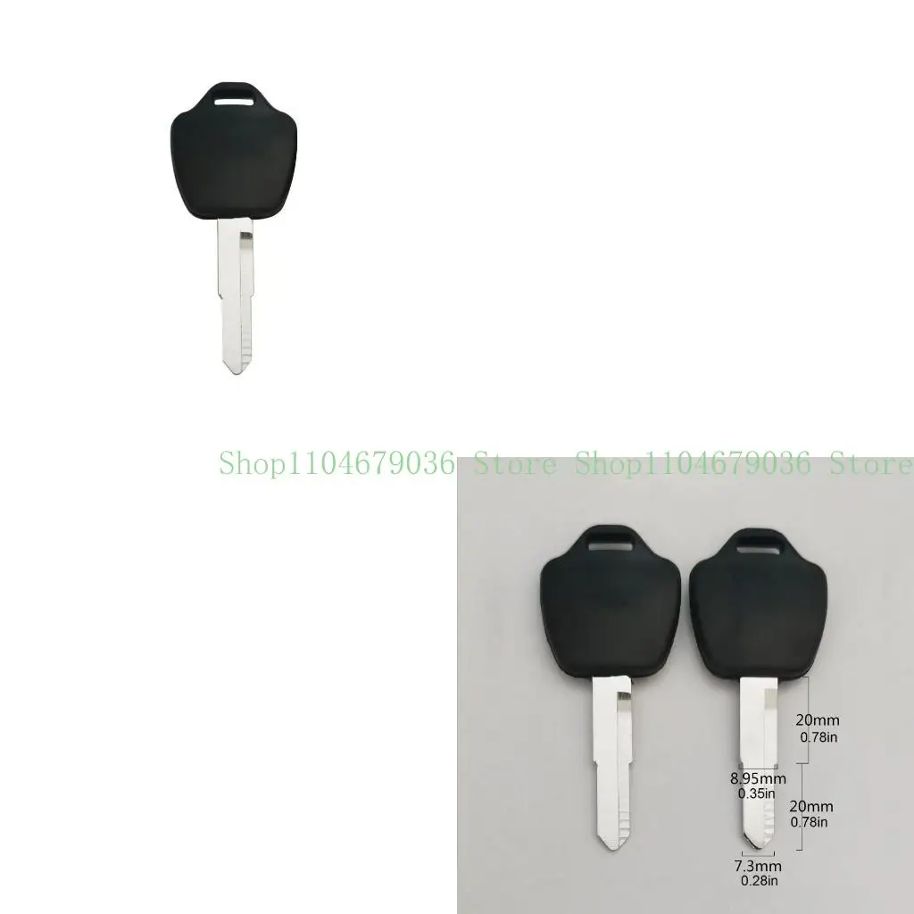 

Motorcycle Uncuts Transponder Keys Blade Blank for Key Remote Ignition Replacement Part for D-175 Motorbike