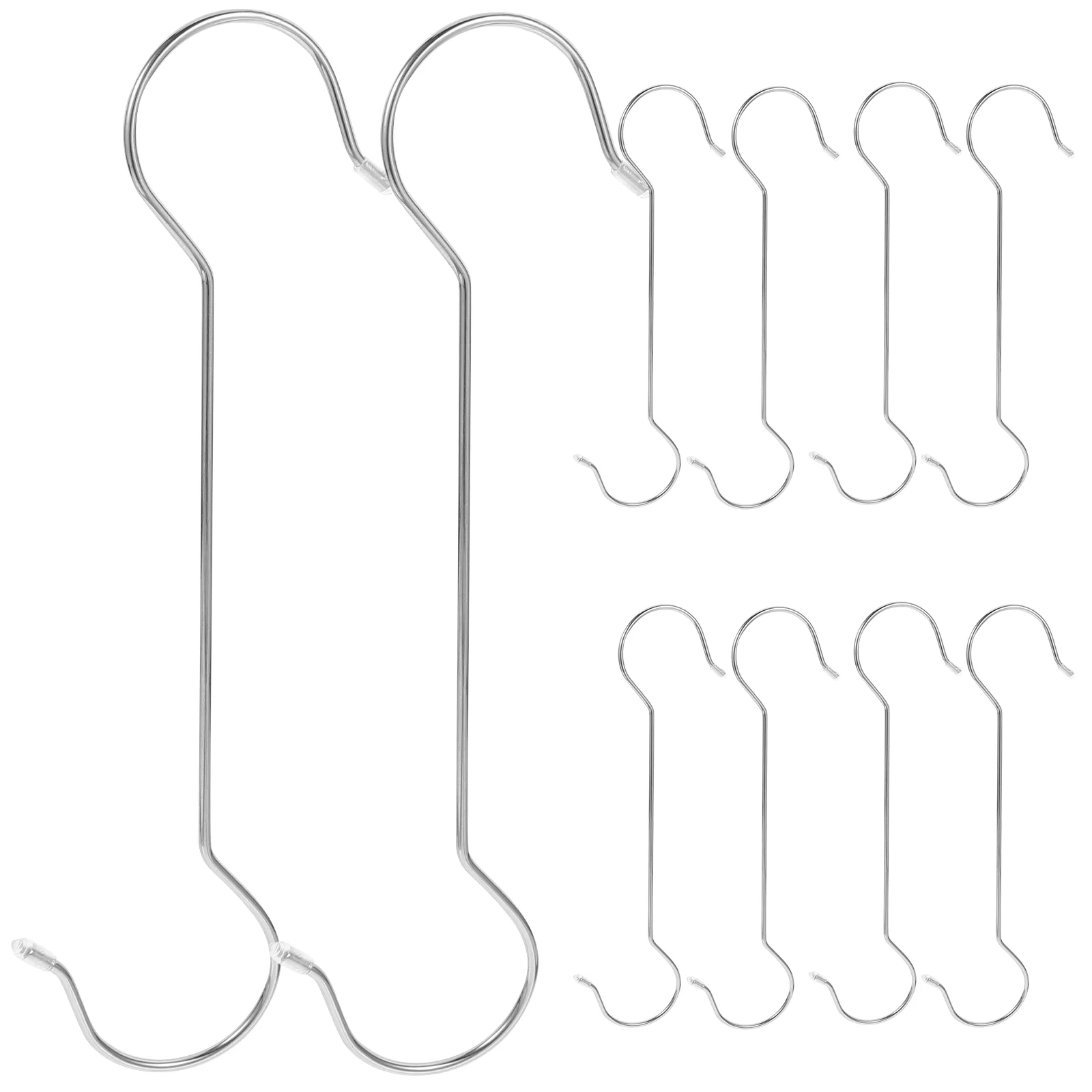 

10 шт. S-образный крючок, большие крючки, цветочный горшок, сверхпрочные блюдца для растений на открытом воздухе