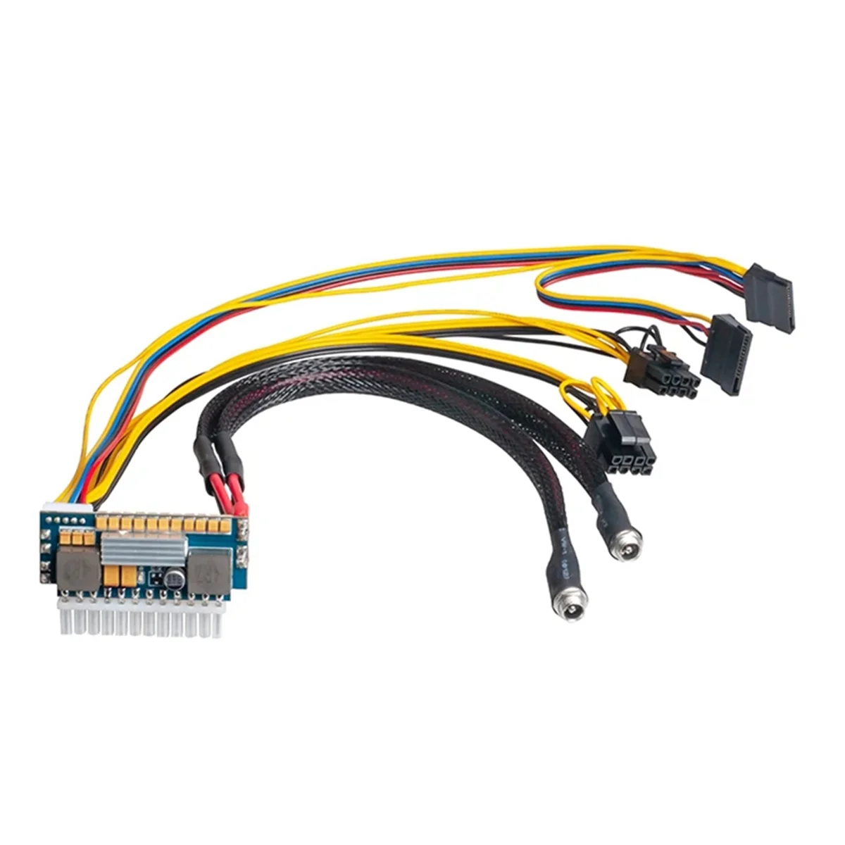 Fuente de alimentación ATX para ordenador, interruptor de 450W, 24 Pines, 12V DC, entrada 450W, salida Realan Mini ITX Pico PSU DC ATX PC, DC-DC