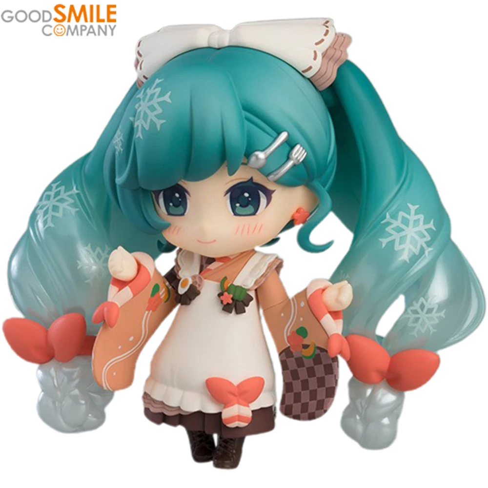 [In Stock] Original Good Smile Company Hatsune Miku Nendoroid 2339 Miku Rabbit Yukine Snow Winter Delicacy Ver. 10Cm Figure