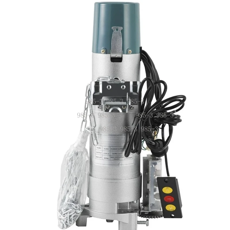 600KG Load Rolling Door Motor Heavy Duty 220V AC Roller Shutter Driving Device with Remote Controller