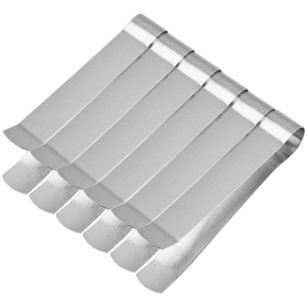 Fotografia 4: Kit com 6 Ferramentas de Aço Inoxidável para Corte de Pavio de Velas Aromáticas, Uso em Decoração de Casa