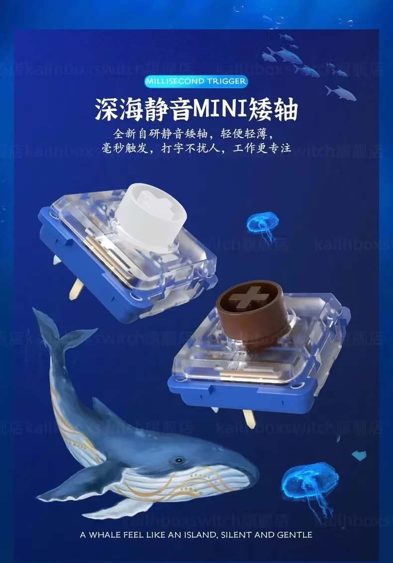 

Kailh Deep Sea Silent Mini Mechanical Keyboard Switches