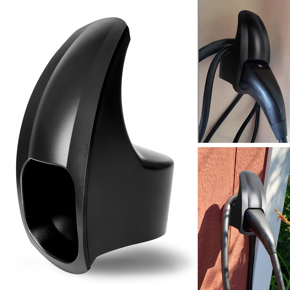 Wall Mounted Car Charging Cable Organizer For Tesla Model 3 S X Y 2021 2022 EU Version Charger Adapter Holder Car Accessories