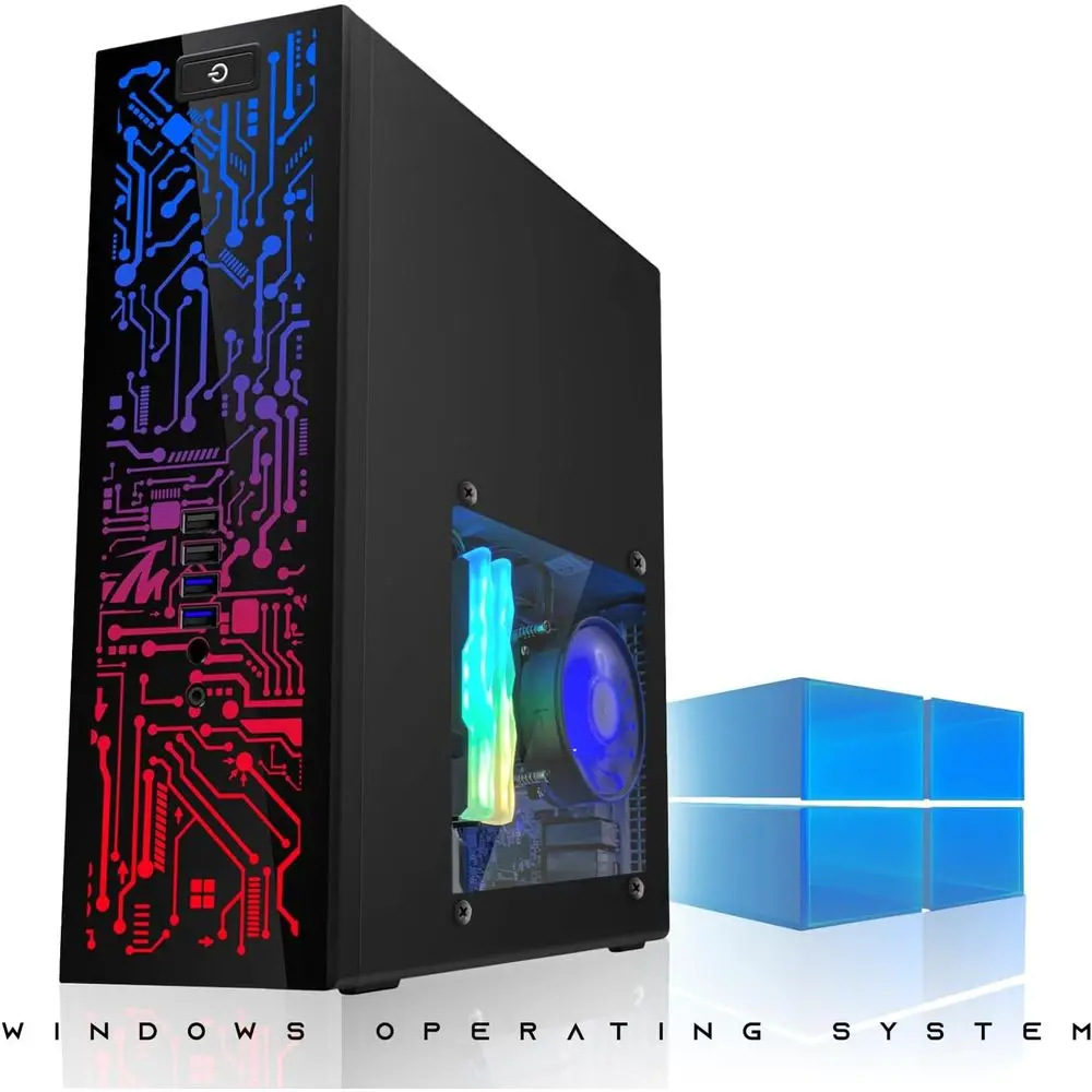 PC Desktop com Intel i5, 32GB de RAM, SSD de 2TB, Tela Curva de 32 Polegadas, Acessórios RGB, Windows 11