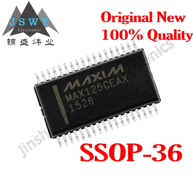 

(1/10pcs) MAX125CEAX MAX125 SSOP-36 analog-to-digital converter brand new spot original fast delivery