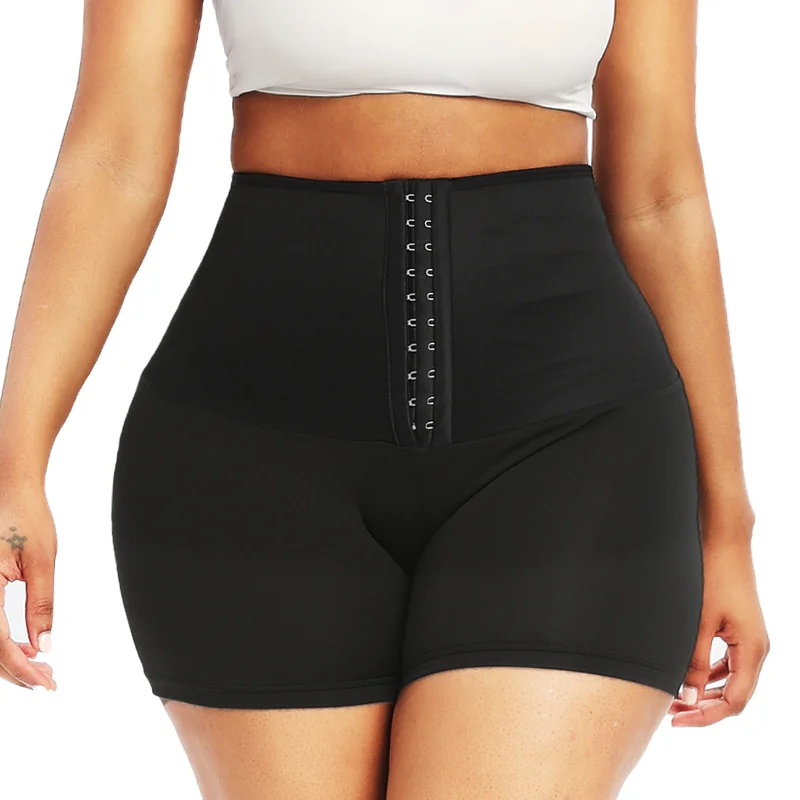 Women Sweat Sauna Pants Body Shaper Shorts Fat Burning Weight Loss Slimming Shapewear Waist Trainer Fat Burning Fitness Shorts