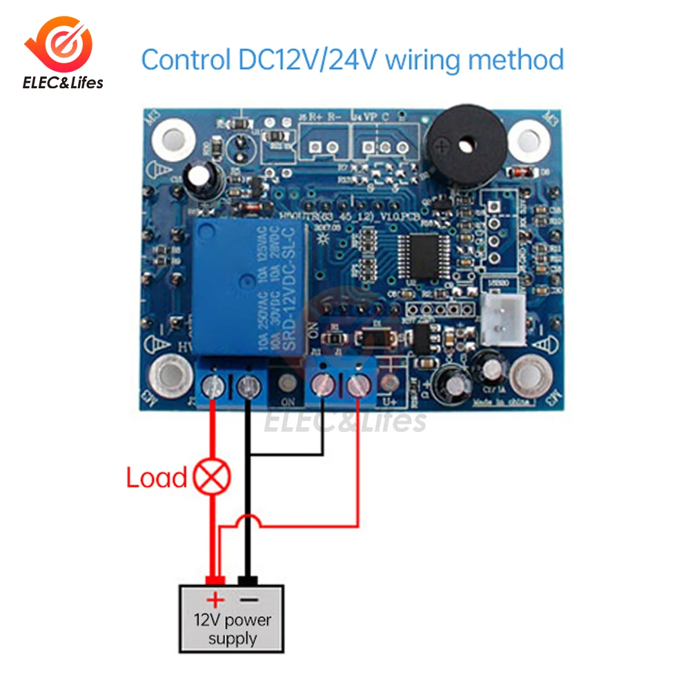 DC 12V 24V H50TR High Temperature Digital Thermostat -40 To 300 Degrees Temperature Controller Switch Adjustable Digital Display